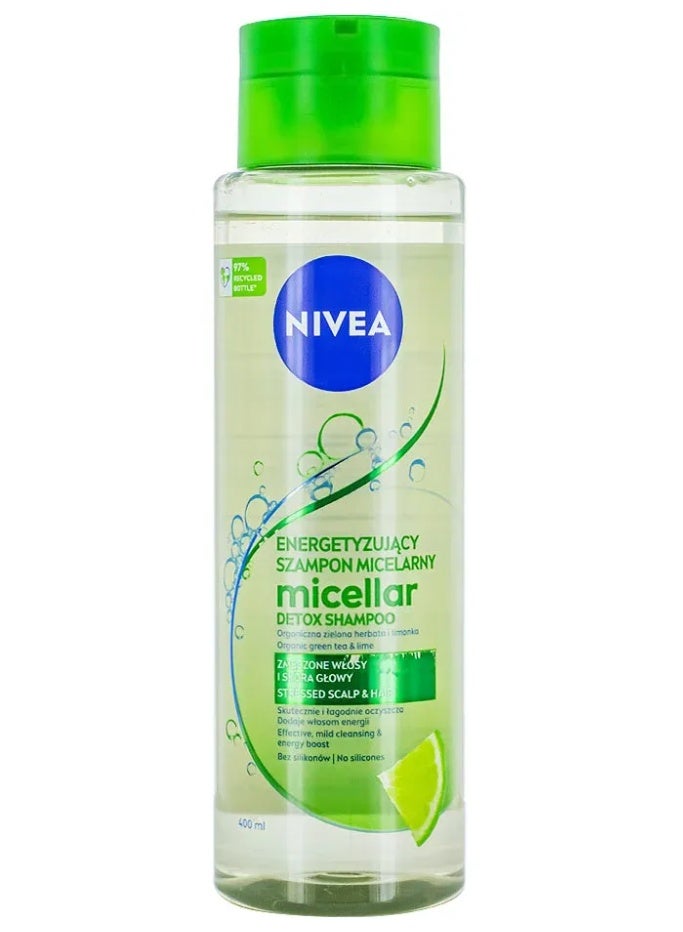 Nivea Sampon femeni Micellar Stressed & Scalp Hair 400 ml - Image 1